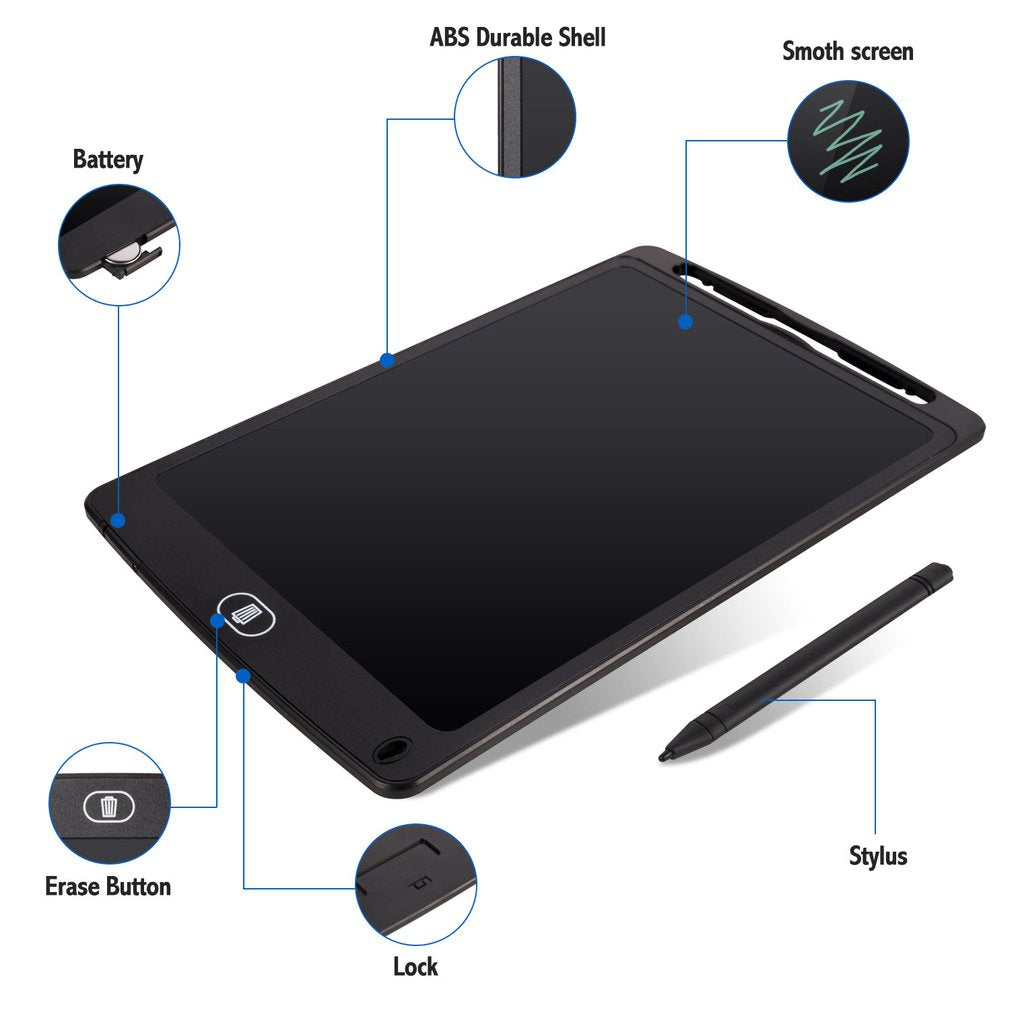 8.5 Inch LCD Writing Tablet Digital Drawing Tablet Handwriting Pads Portable Electronic Tablet Board ultra-thin Board - Smarsty