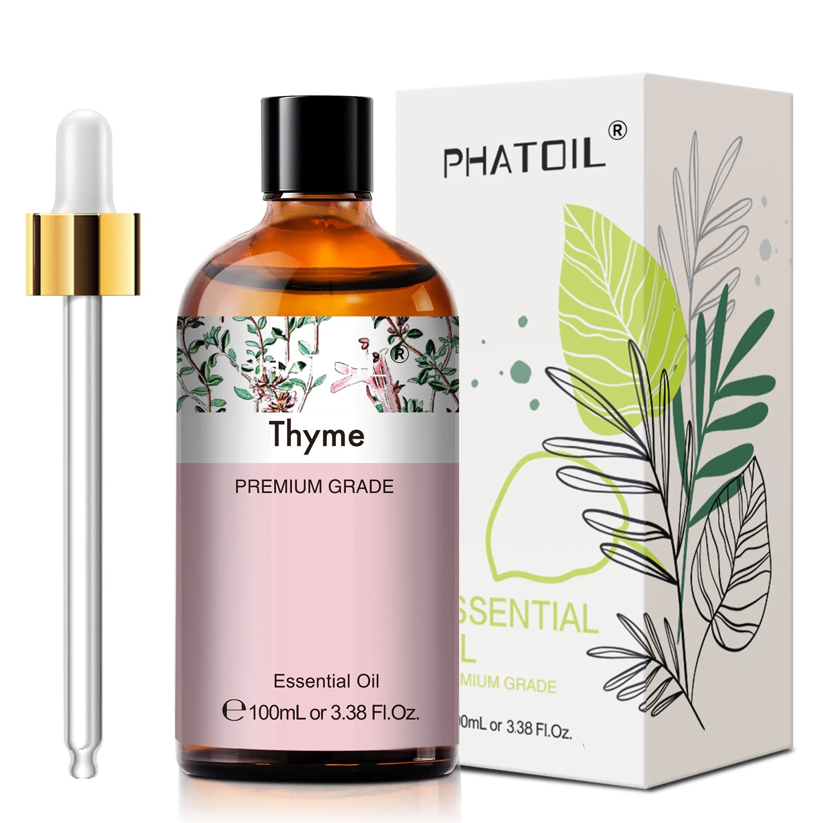 PHATOIL 100ml Essential Oil Set for Aromatherapy Diffusers - Smarsty