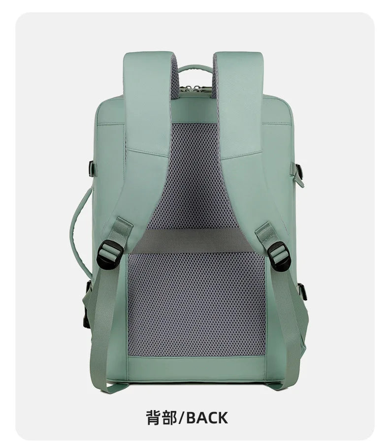 2025Men Women's Bag Large Capacity Journey Multifunction Backpack With Shoe Storage Multilayer Dry And Wet Separation Waterproof