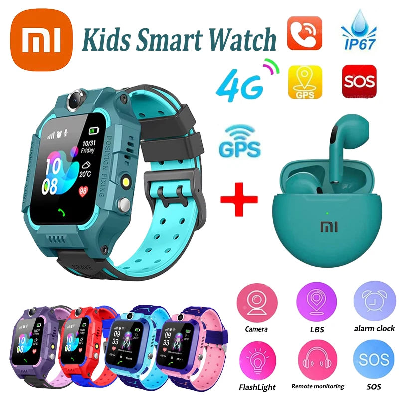 Xiaomi Kids Smart Watch with GPS Location and SOS Alert - Smarsty