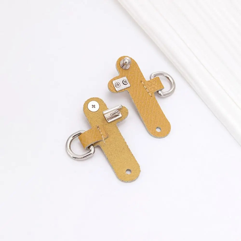 Handbag Transformation Accessories for Longchamp Mini Bag Strap Punch-free Genuine Leather Shoulder Strap Conversion Hang Buckle