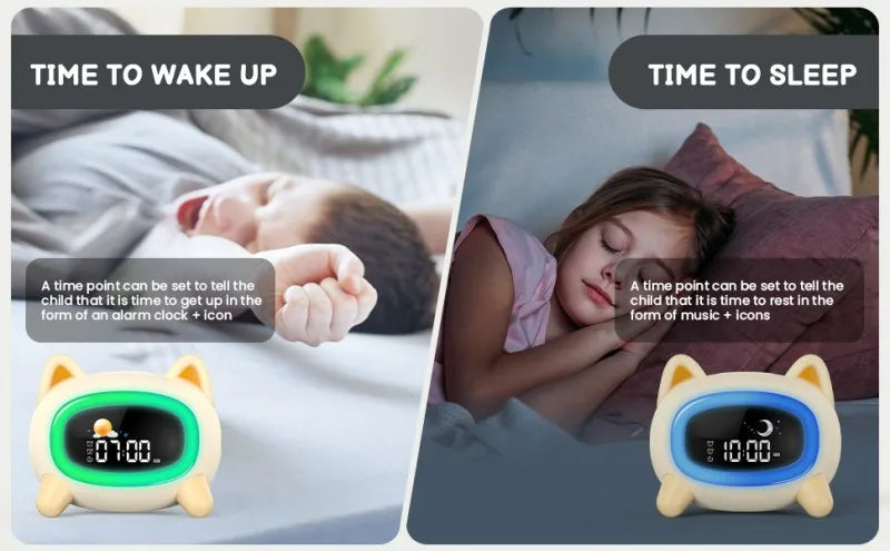 Kids Alarm Clock with Sleep Training and Sound Machine - Smarsty