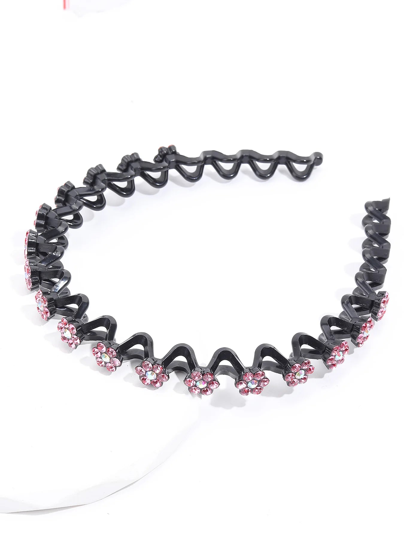 Non Slip Rhinestone Headbands With Secure Wave Grip - Smarsty