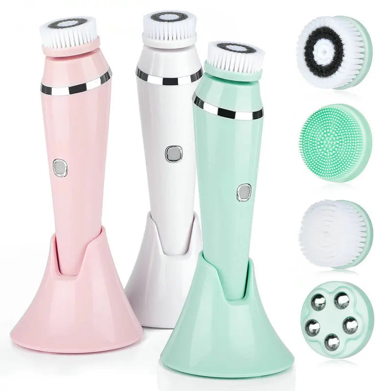 Electric Facial Cleansing Brush with Sonic Technology - Smarsty