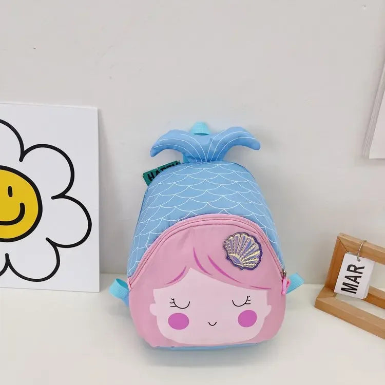 Princess Sequin Toddler Backpack Mermaid Fishtail Kids - Smarsty