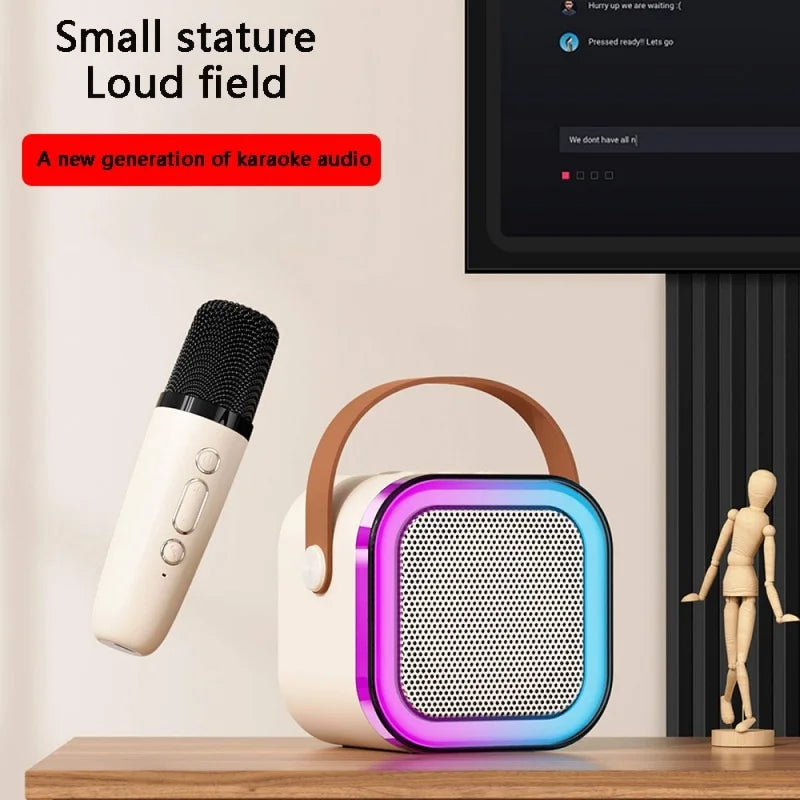K12 Portable Karaoke Machine with Wireless Microphones - Smarsty