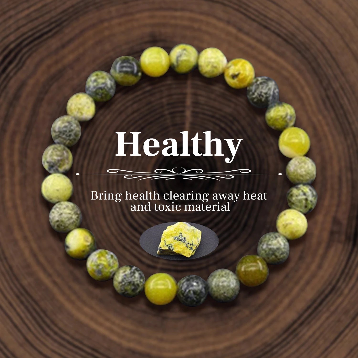 Natural Stone Beads Bracelet for Reiki Healing - Smarsty