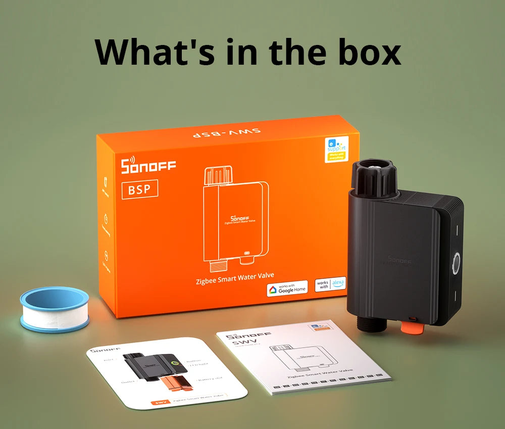 Sonoff Zigbee Smart Water Valve for Automatic Irrigation - Smarsty