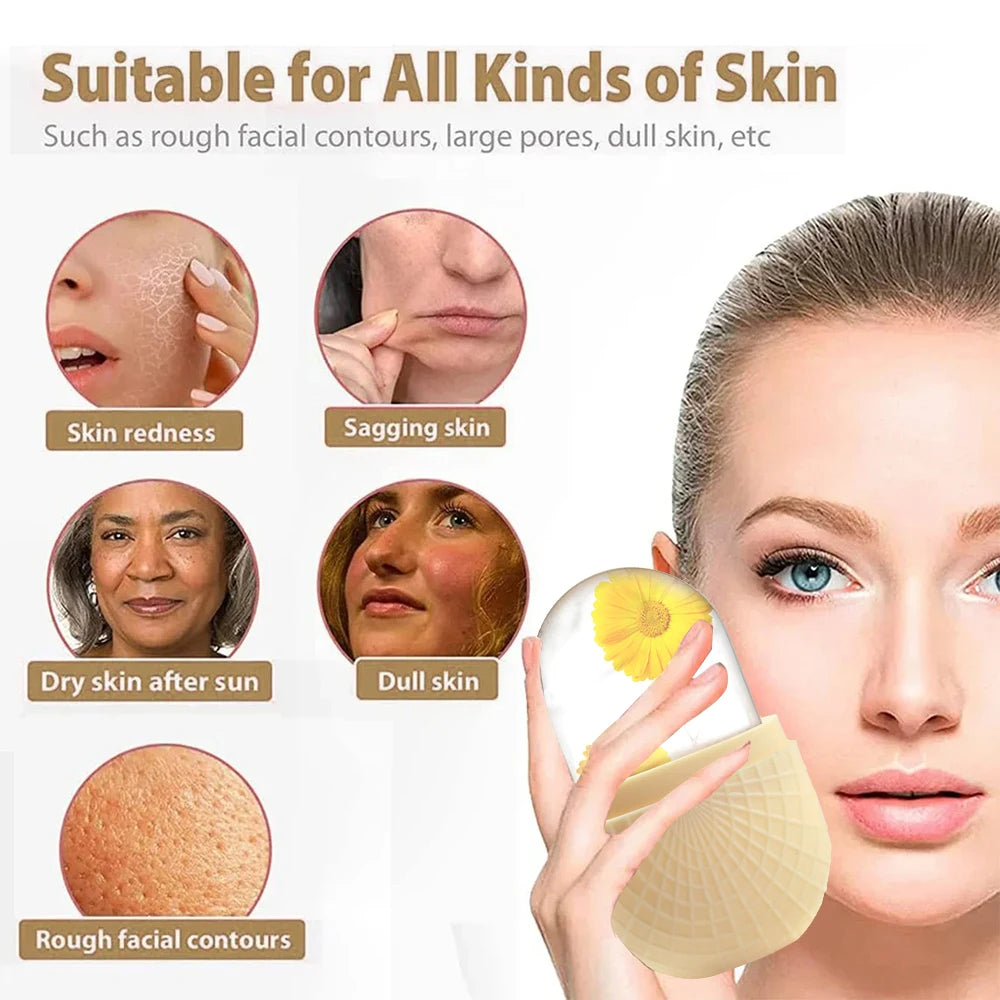 Silicone Ice Roller for Firming Facial Skin - Smarsty