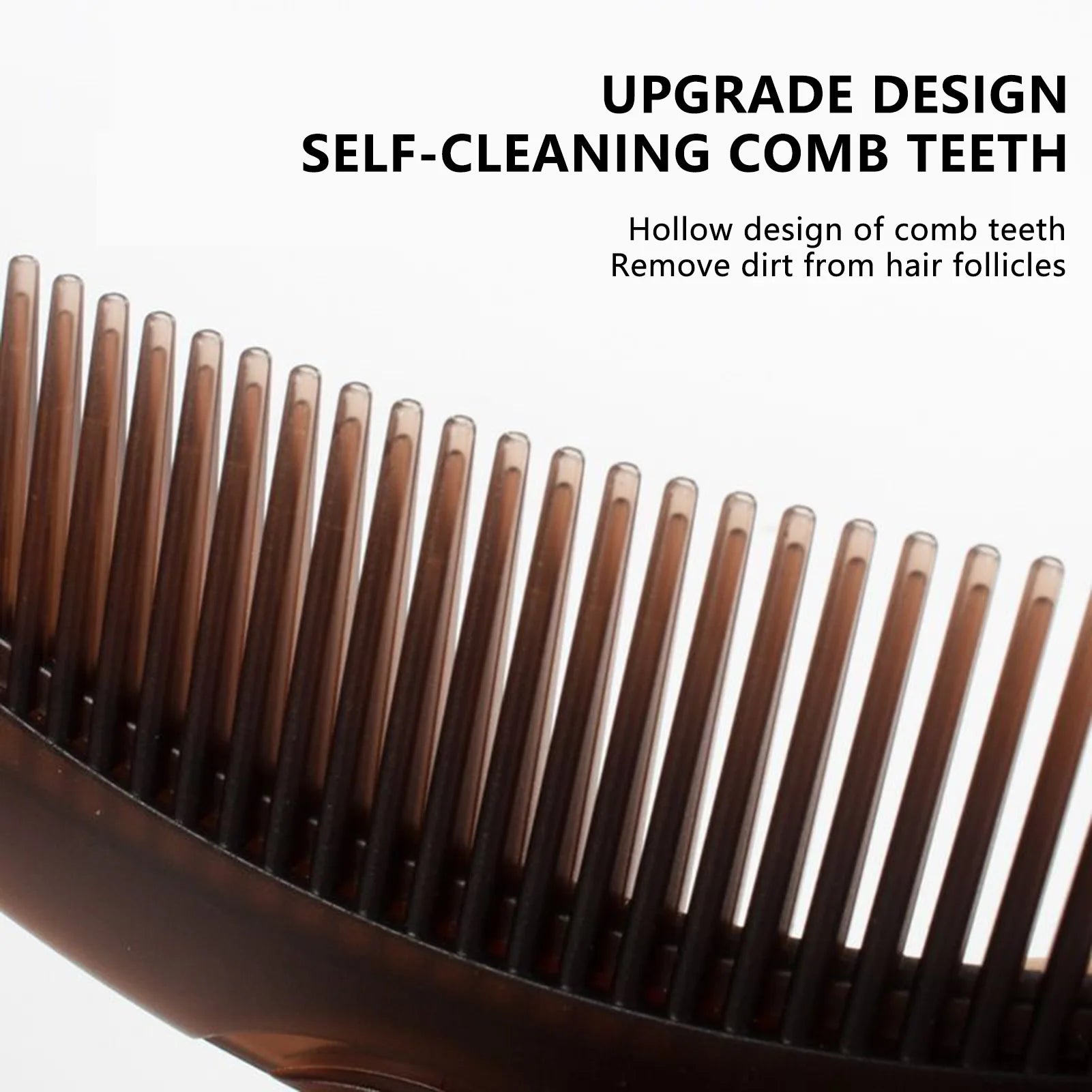 Self-Cleaning Dandruff Removal Hair Comb for Scalp Care - Smarsty