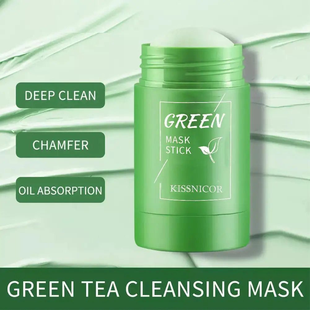 Green Tea Cleansing Stick Mask for Clear Skin - Smarsty