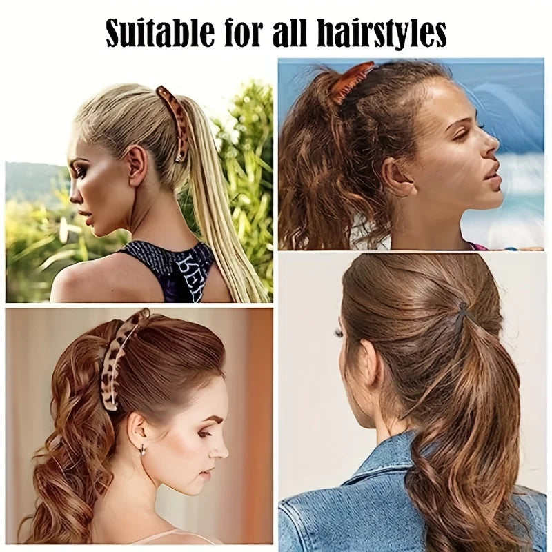 Matte Banana Hair Clip for Easy Ponytails - Smarsty