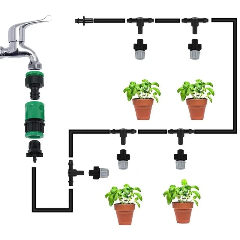 DIY Irrigation Sprayer System with 10 Misting Nozzles - Smarsty