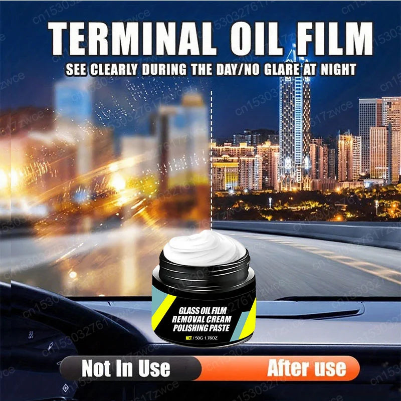 Car Glass Polish Kit Hydrophobic Windshield Coating - Smarsty