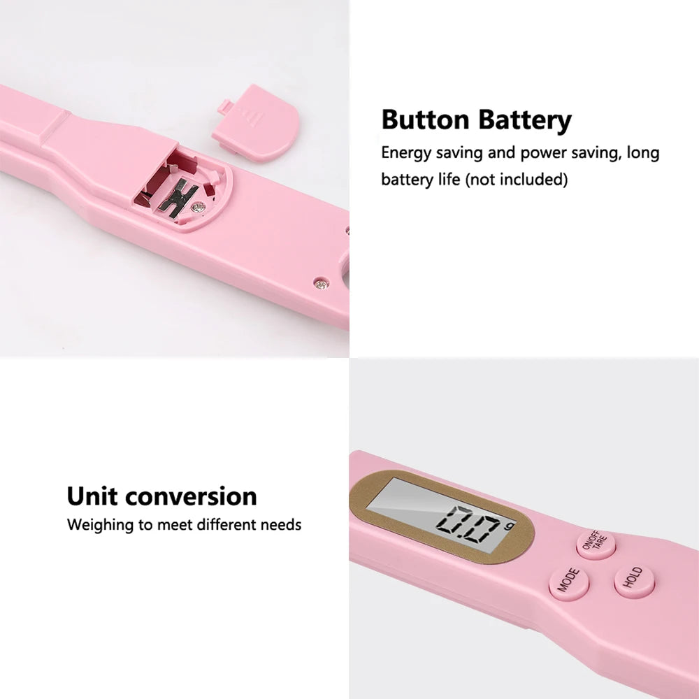 Digital Kitchen Scale 500g with Spoon Measurement - Smarsty