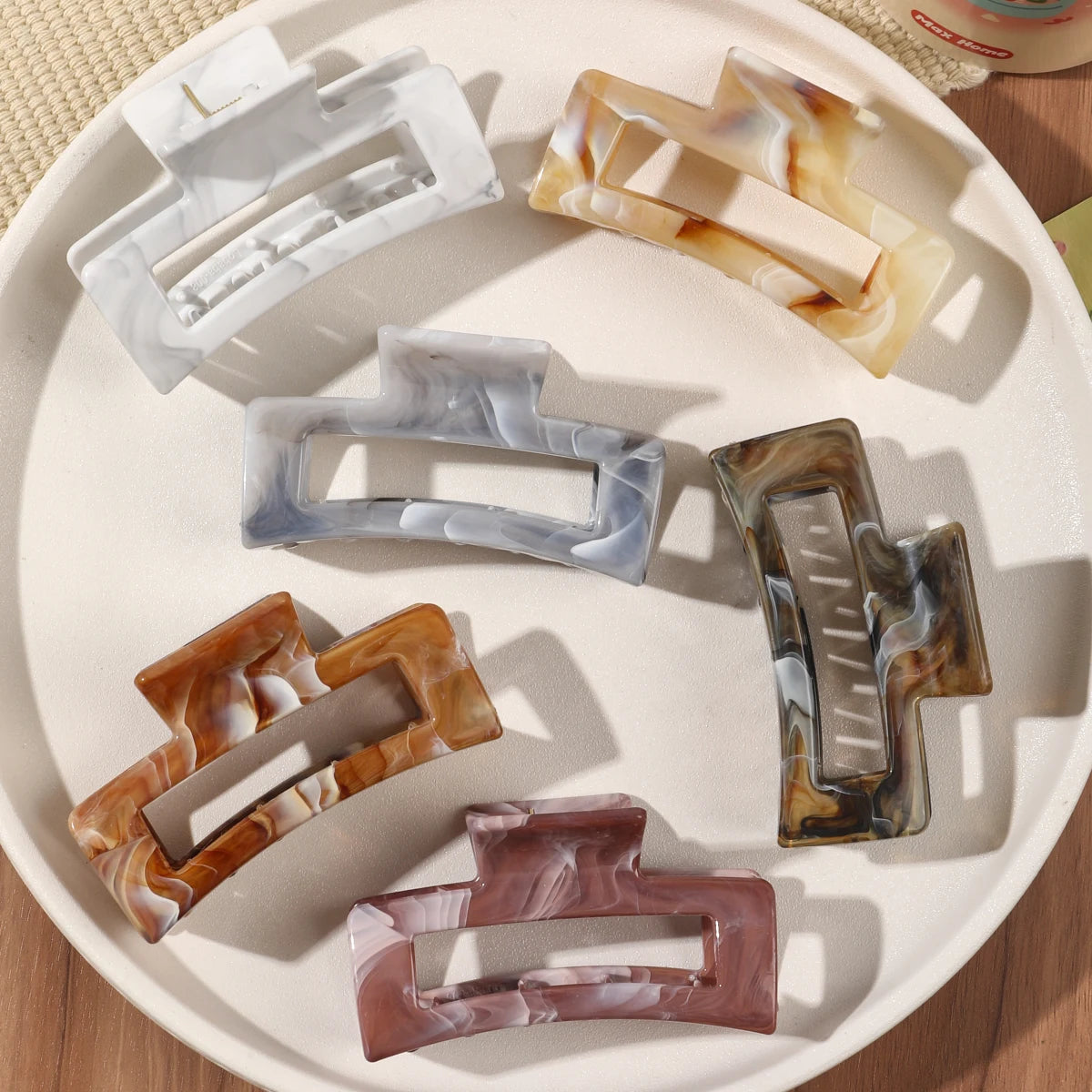 Hair Claw Clips Strong Hold Nonslip For Thick Hair - Smarsty