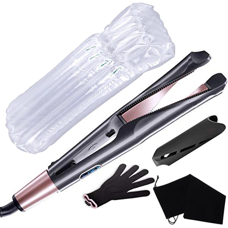2 in 1 Hair Straightener and Curler with Fast Heating - Smarsty