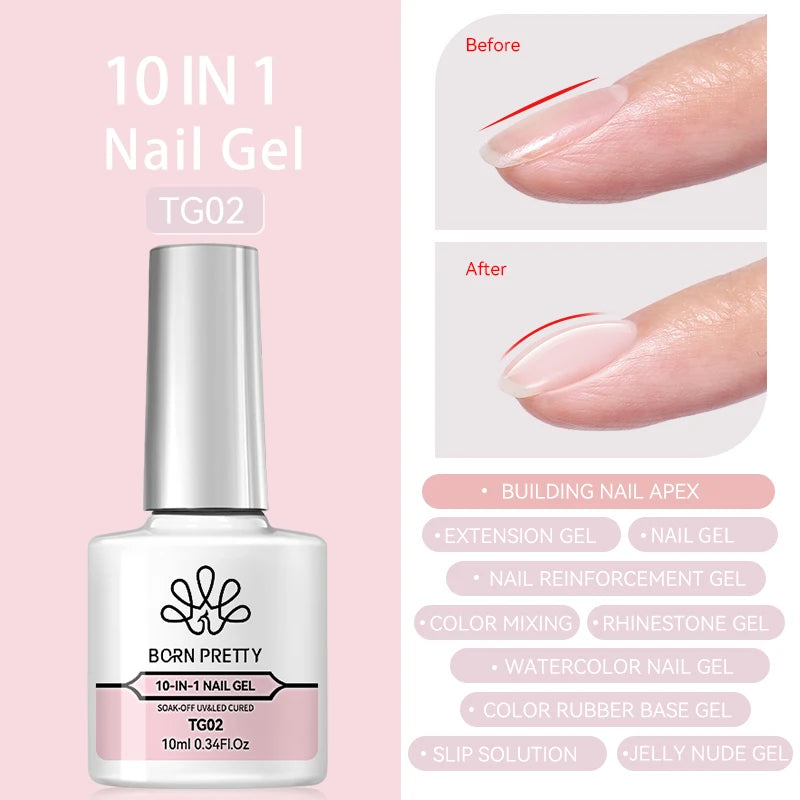 Born Pretty Super Top Coat and Base Gel Polish - Smarsty