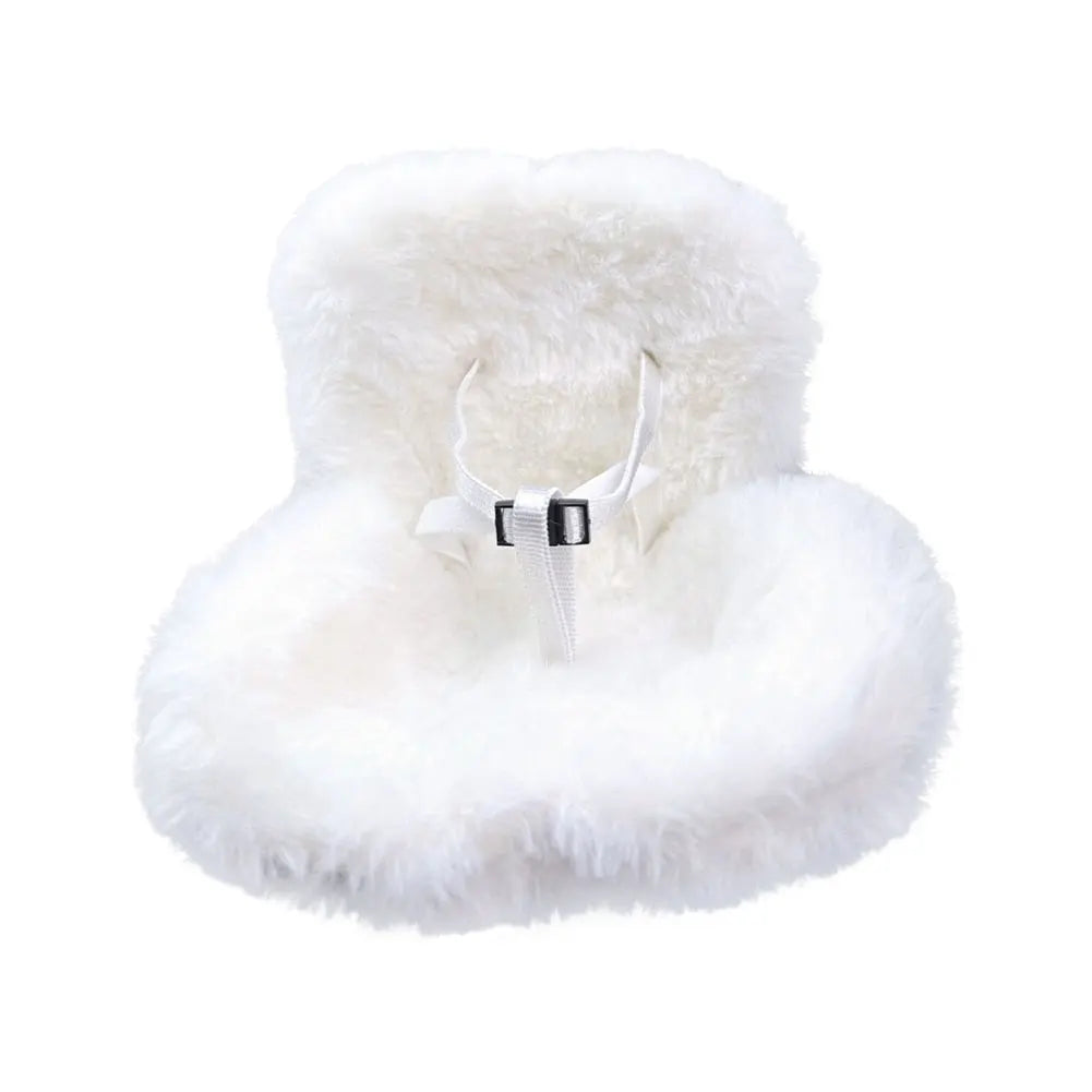 Car Ventilation Safety Seat Soft Kawaii Doll Seat Car Ornament Plush Safety Seat Car Air Outlet Decoration for 17cm Dolls