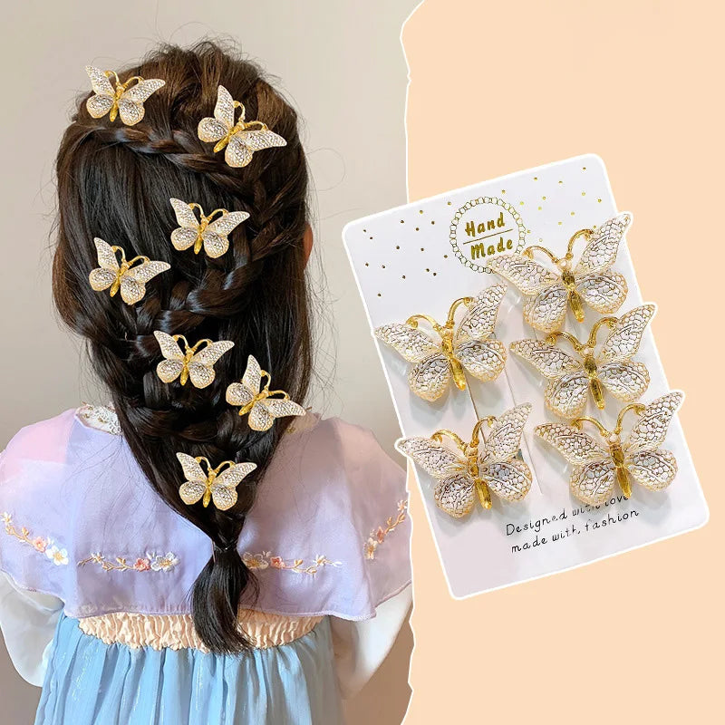 Cute Color Gradient Baby Hairpins Set for Girls - Smarsty