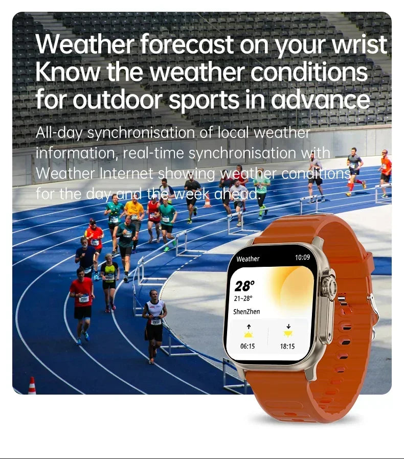 T800 U2 Smart Watch with GPS and Bluetooth Connectivity - Smarsty