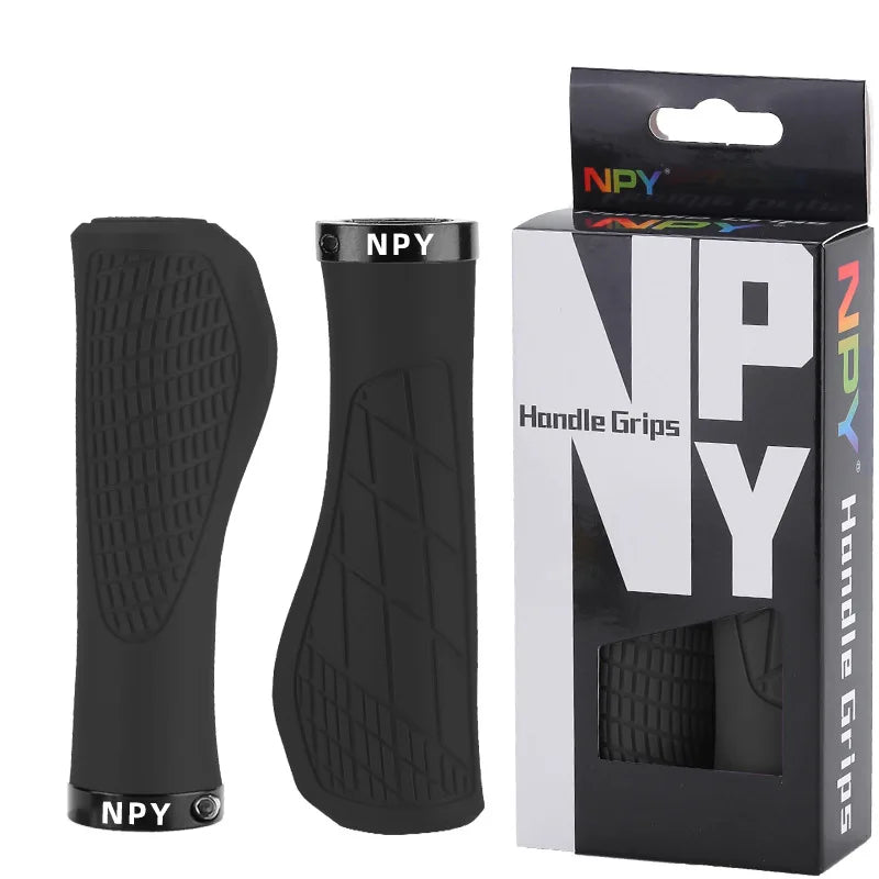 Bicycle Handlebar Grip Lock On Mountain Bike Grip Soft Rubber MTB Cuffs 22.2mm Bicycle Handle Cover Non-slip Bike Handles - Smarsty
