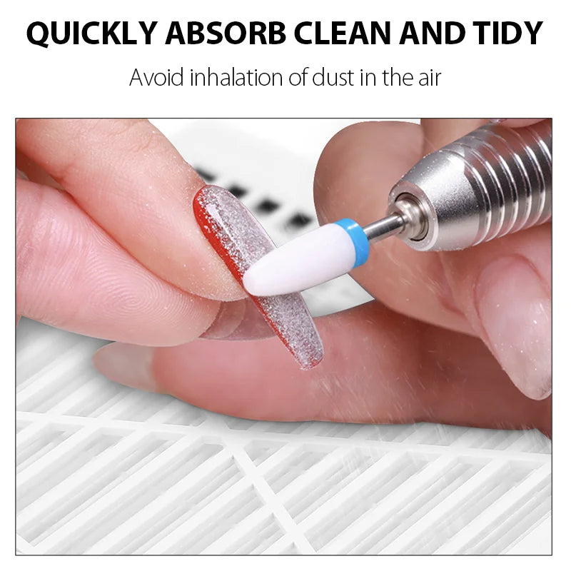 80W Nail Dust Collector Powerful Vacuum for Salon - Smarsty