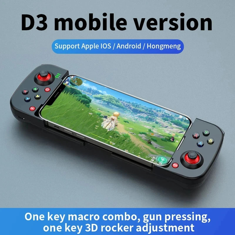 Stretchable Wireless Bluetooth Gamepad for Mobile Gaming - Smarsty