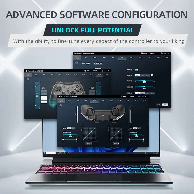 Machenike Wireless Gaming Controller for Switch and PC - Smarsty