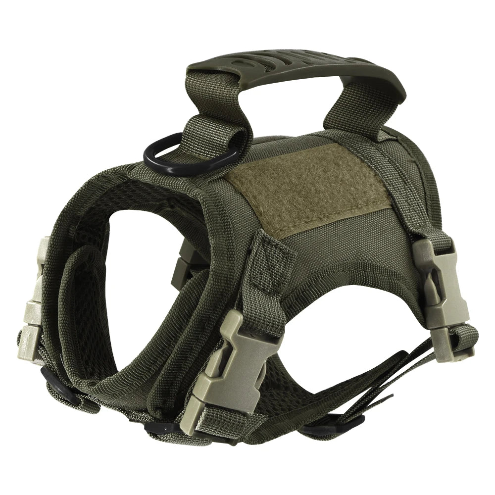 Adjustable Tactical Puppy Harness and Leash for Training - Smarsty