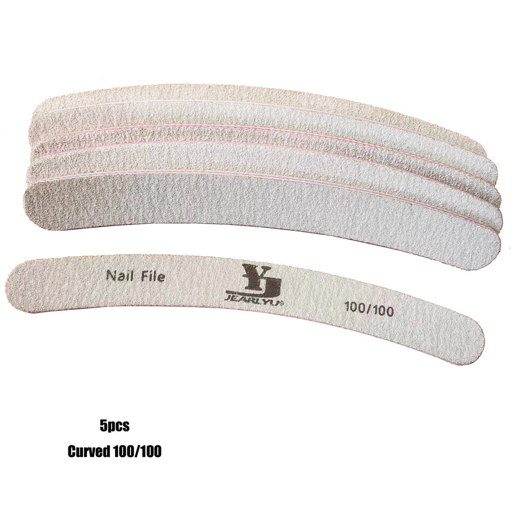 5Pcs Nail File Set with Colorful Grit Options - Smarsty