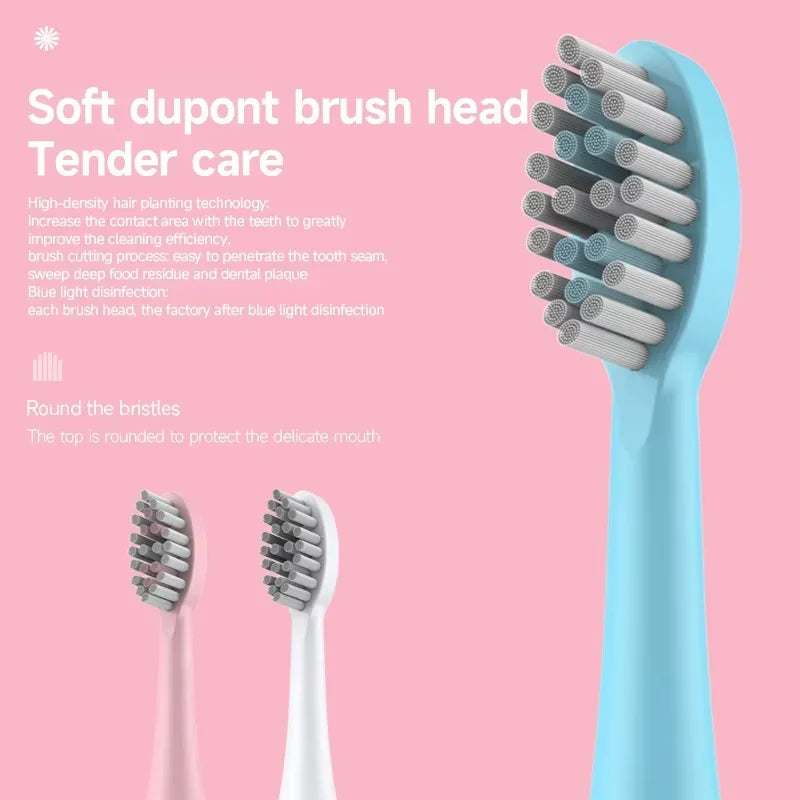 Portable Waterproof Electric Toothbrush with Soft Bristles - Smarsty