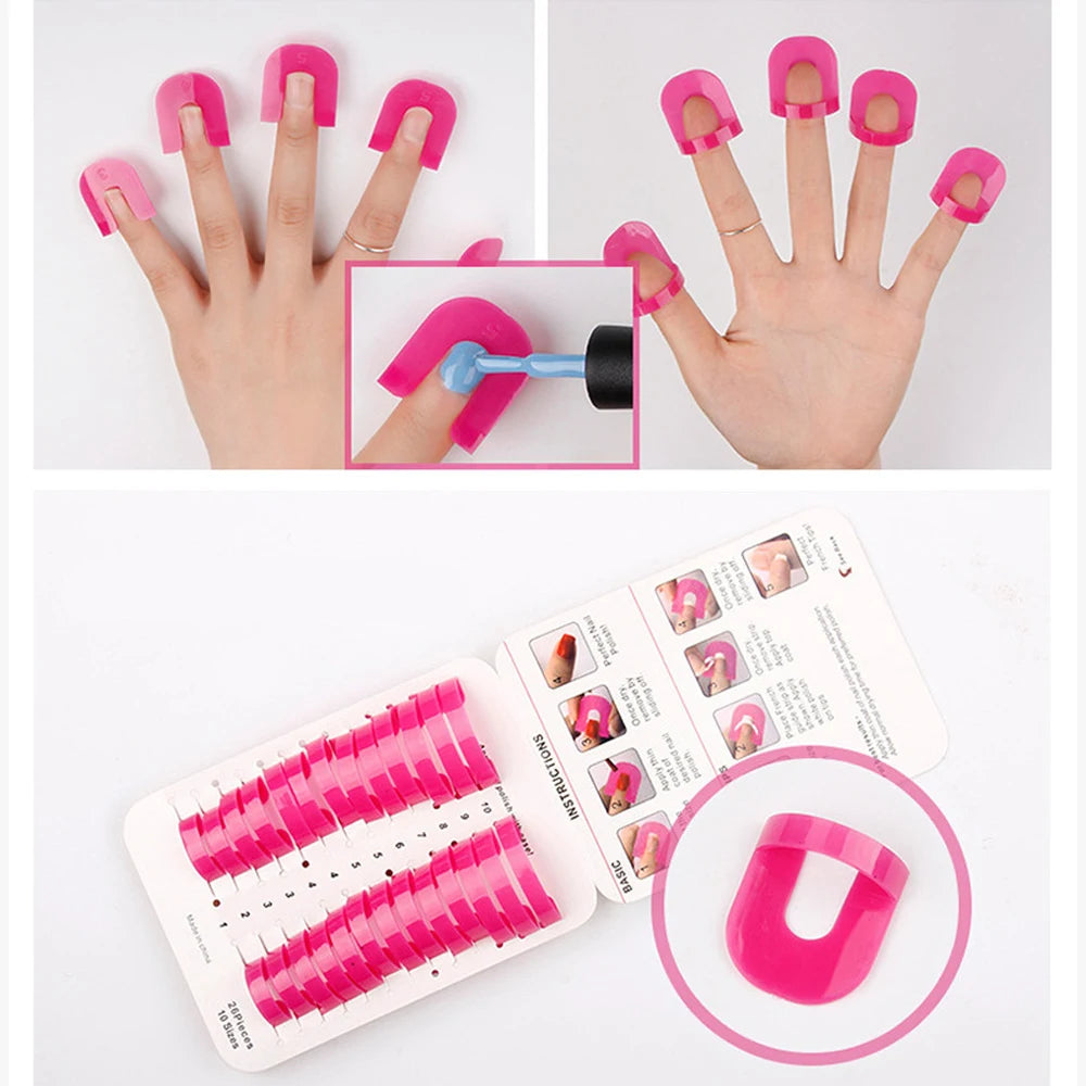 Nail Polish Protector Shields for Easy Nail Art - Smarsty