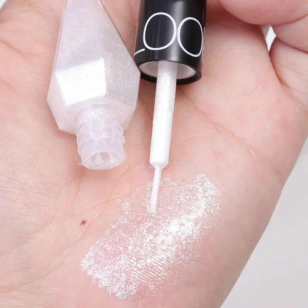 Waterproof Glitter Eyeliner Long Lasting Rose Gold Shine - Smarsty