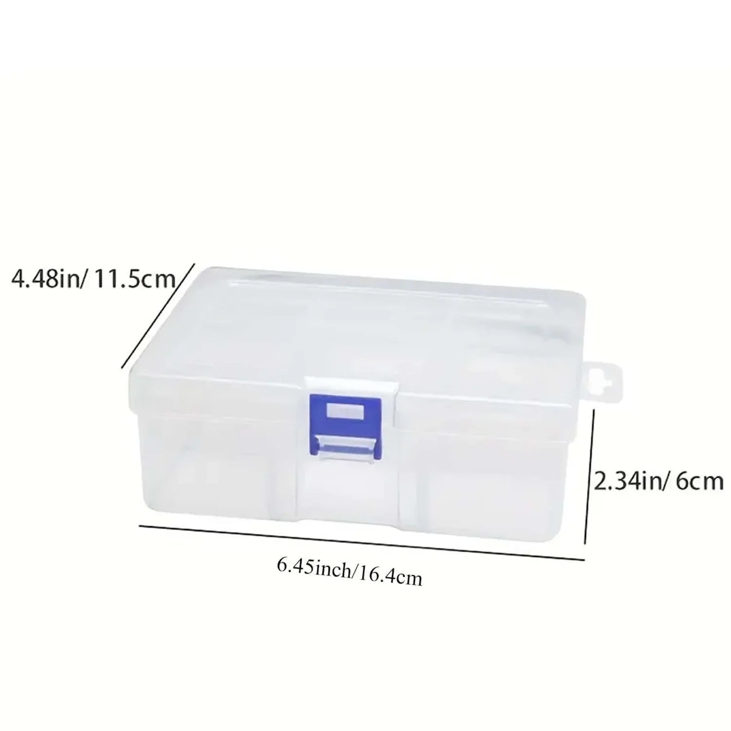 Transparent Plastic Storage Boxes for Jewelry and Crafts - Smarsty