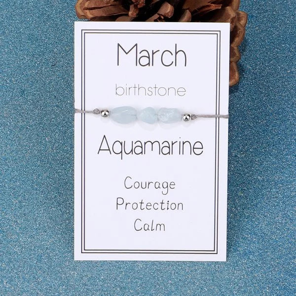 12 Constellation Natural Stone Beads Bracelets for Zodiac Signs - Smarsty