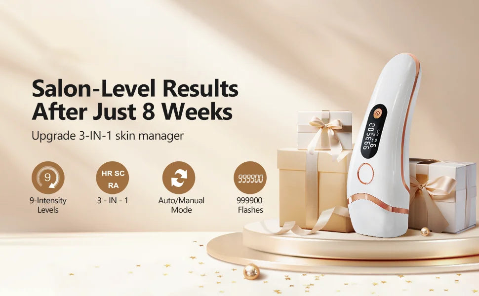 IPL Epilator 999000 Flashes Laser Hair Removal Painless Permanent Photoepilation for Men Women Trimmer Electric Depilador