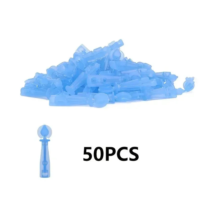 50pcs Stainless Steel Blackhead Remover Needles for Easy Acne Removal - Smarsty