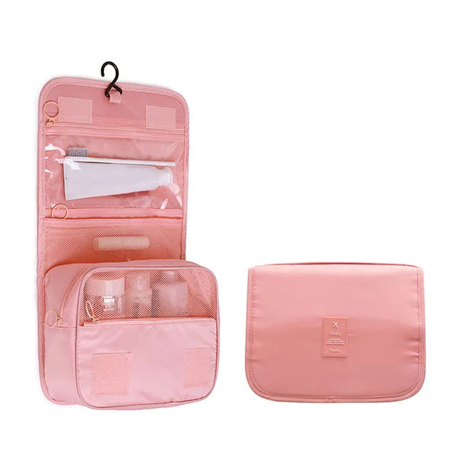 Waterproof Travel Makeup Bag With Hook For Women Toiletries - Smarsty