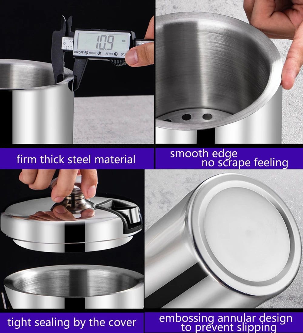 Portable Stainless Steel Ice Bucket for Outdoor Parties - Smarsty