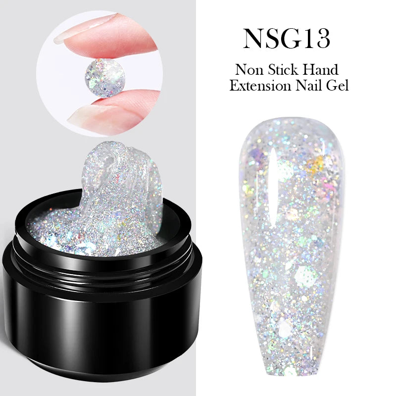 Born Pretty Clear Non Stick Nail Extension Gel - Smarsty