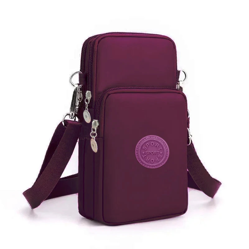 Unisex Mini Crossbody Phone Bag For Sports Travel All Day - Smarsty