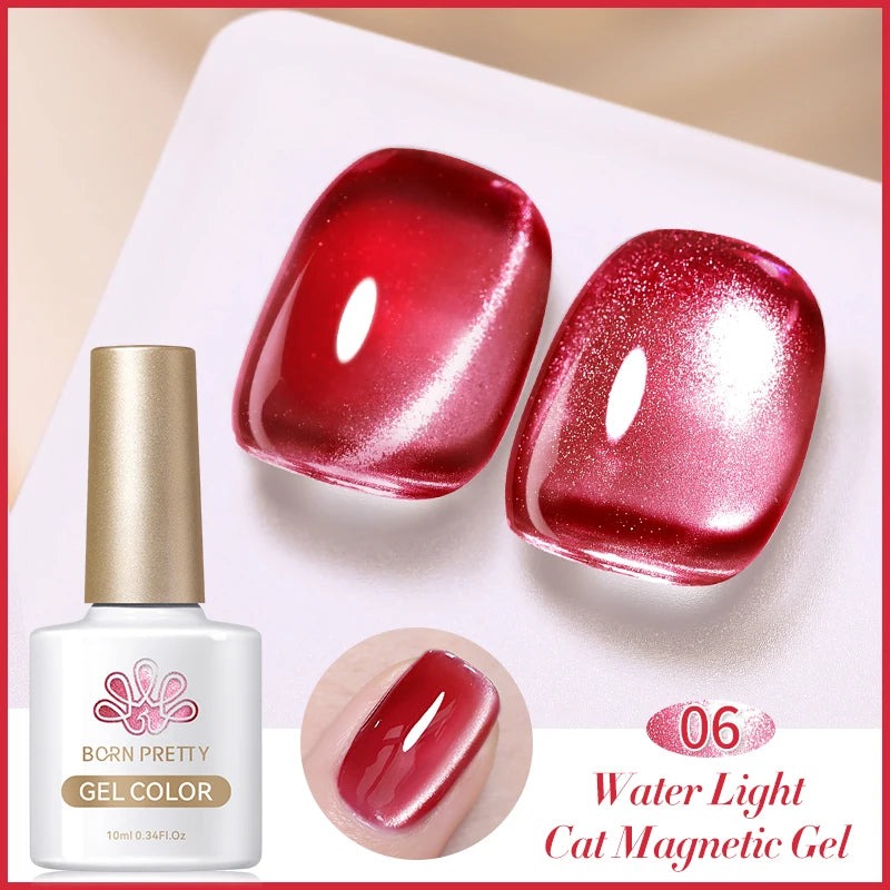 Born Pretty Rainbow Purple Magnetic Gel Nail Polish - Smarsty