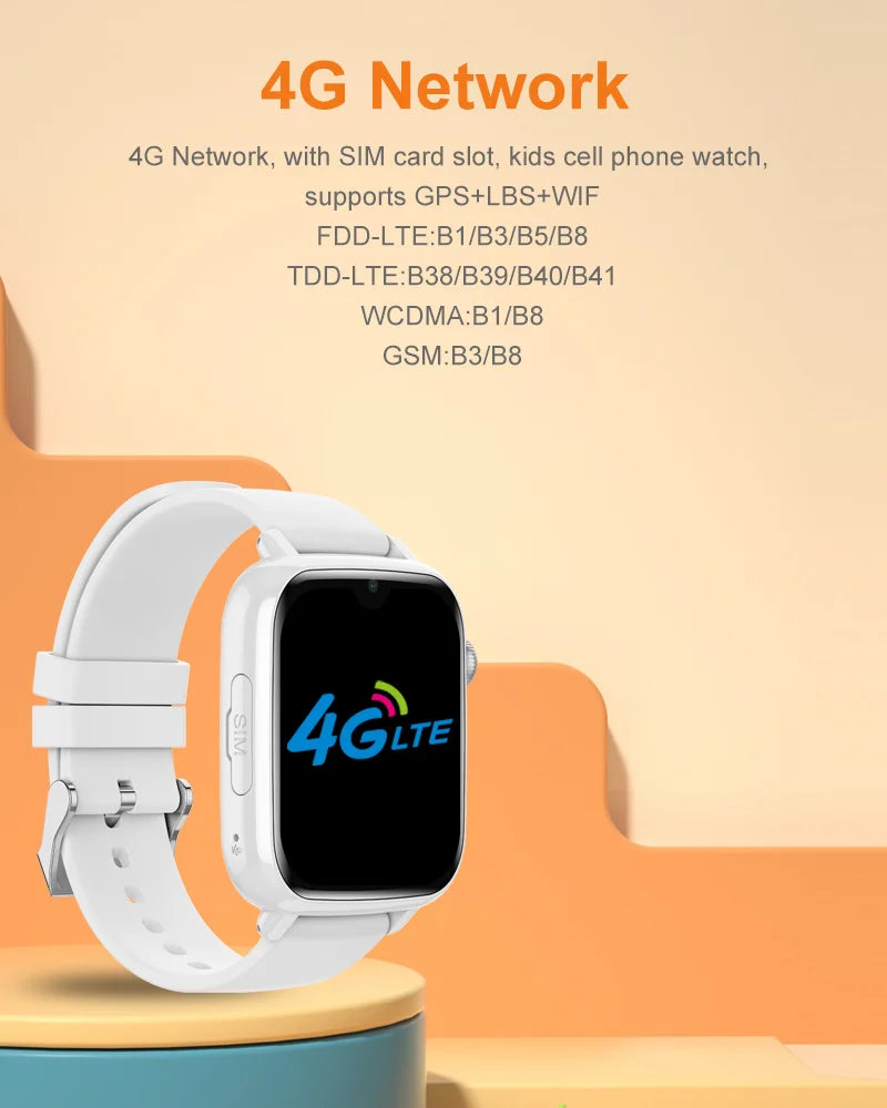 4G Kids Smart Watch with GPS Tracking and Video Call - Smarsty