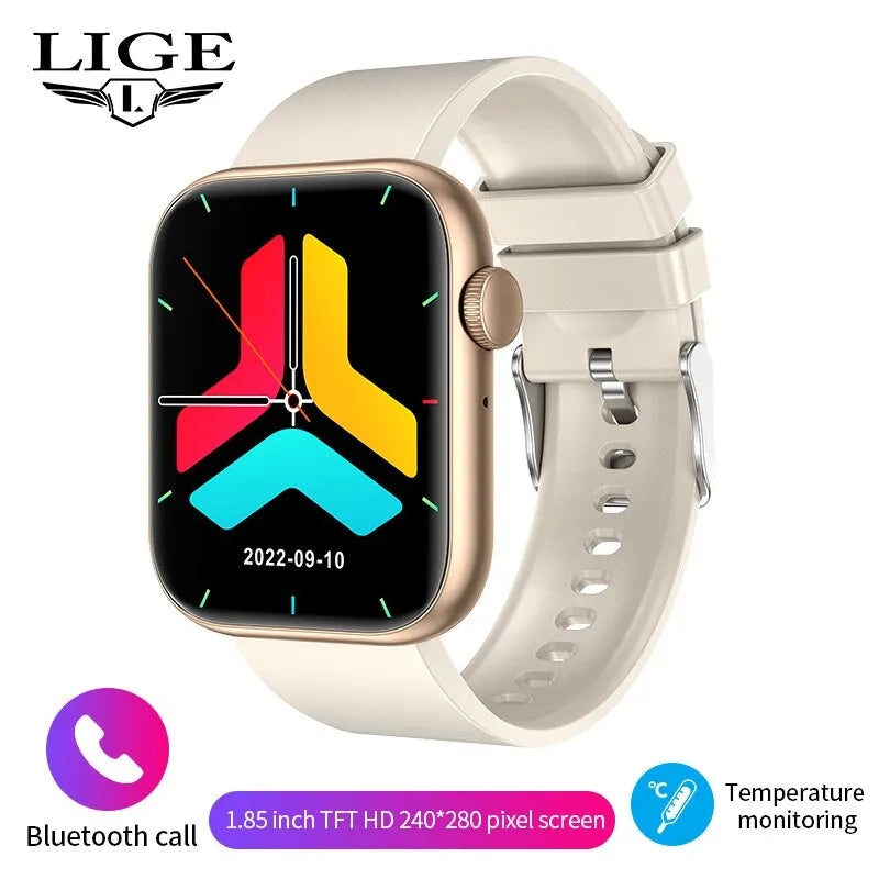 LIGE Smart Watch for Women with Bluetooth and Waterproof Design - Smarsty