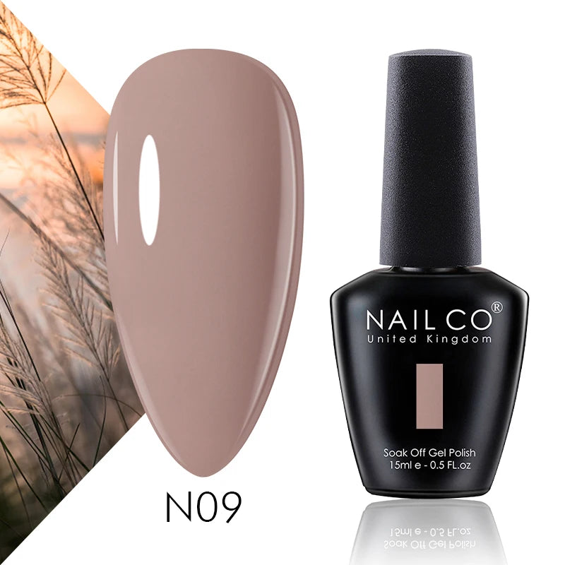 NAILCO 15ml Gel Top Coat and Base Coat for Long-Lasting Shine - Smarsty