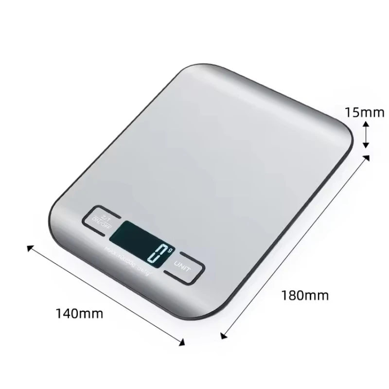 Digital Kitchen Scale with LED Display for Accurate Weighing - Smarsty