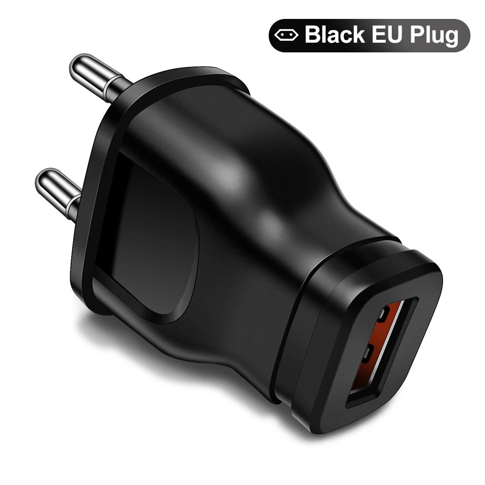 Compact 5V 1A USB Charger Wall Adapter For Smartphones - Smarsty