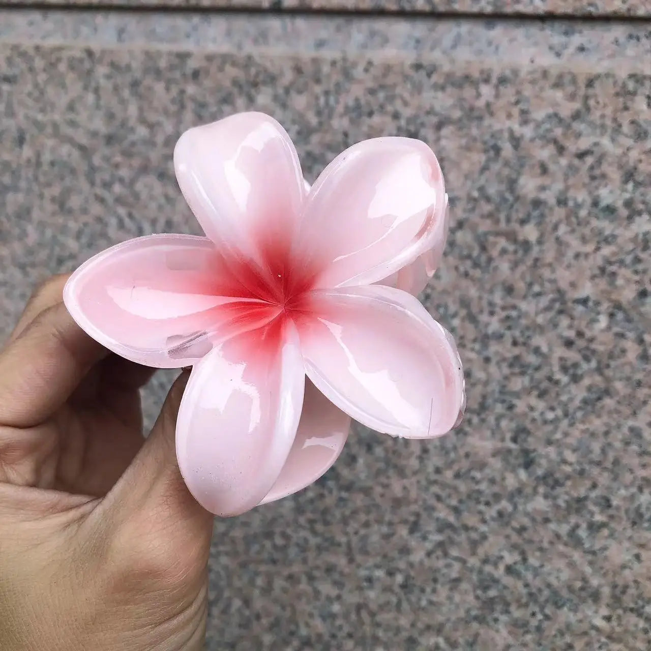 Bohemian Floral Hair Clips Beach Claw For Vacation Style - Smarsty