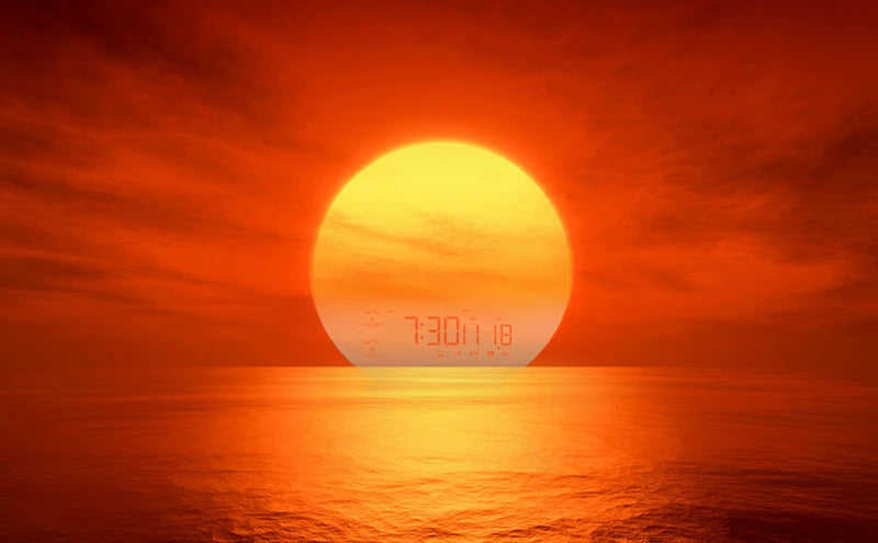 Wake Up Light Alarm Clock with Sunrise Simulation - Smarsty